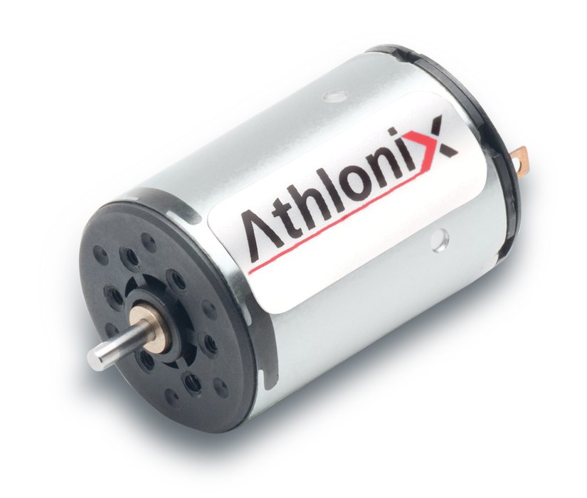 16mm Athlonix DC Miniature Motor Features Energy Efficient Coreless Design